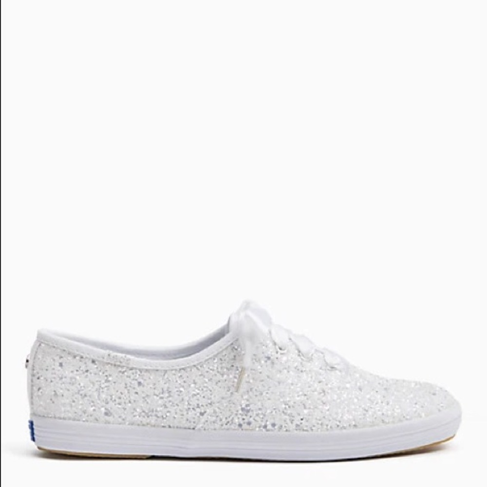 keds x kate spade  glitter sneakers